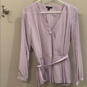 J Crew Lavender Blouse